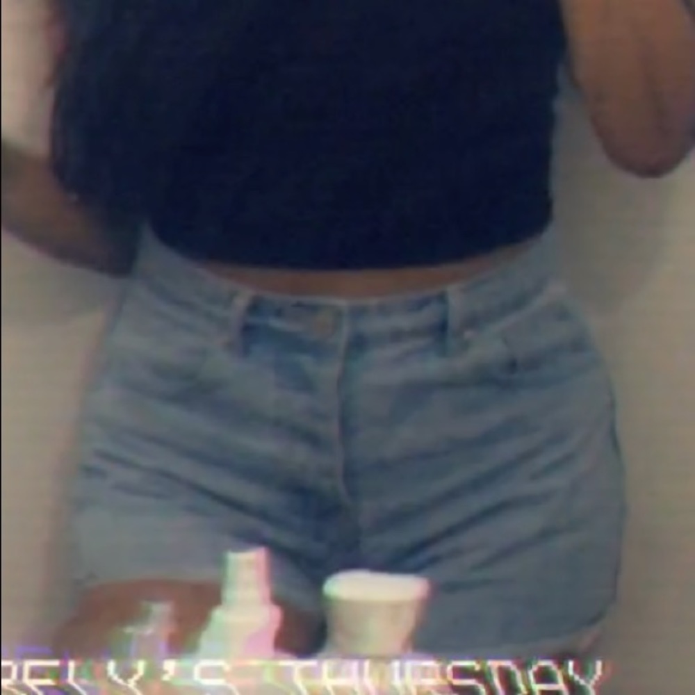 High waisted shorts